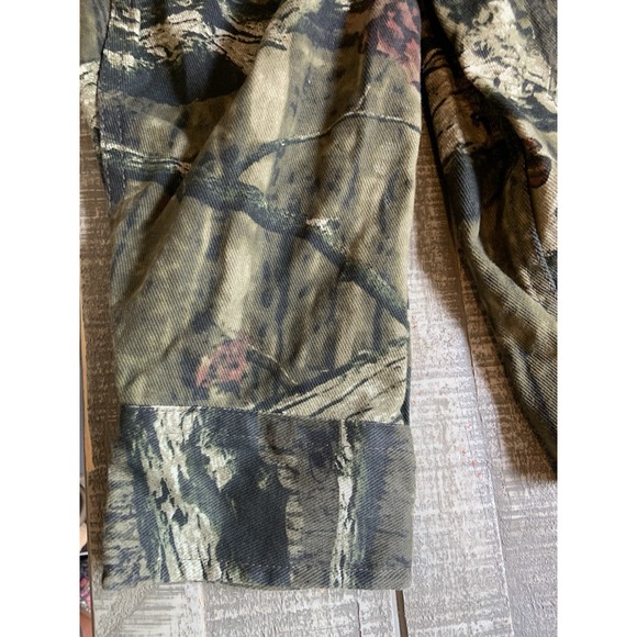 Cabelas Shirt Mens 3XL Tall Camo Mossy Oak Break Up Infinity Flannel Hunting - Picture 11 of 13